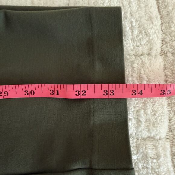 Liz Claiborne Womens Size 14 Green Casual Pants Office Mid-Rise Timeless Simple - Picture 8 of 11